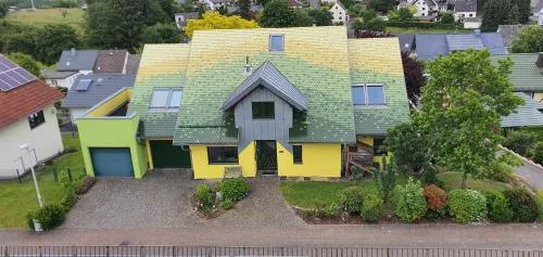 Greenheart - Sauna, Terrasse, BBQ, Fernsicht, Kamin in Horbach, Deutschland