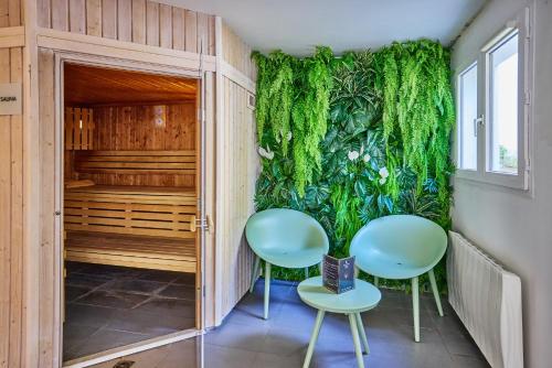 ซาวน่า, Le Churchill Hotel & Spa in การ์ญัก