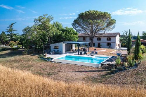Le Domaine des Fargues - Piscine et pool-house gîte à louer Buzet-sur-Tarn