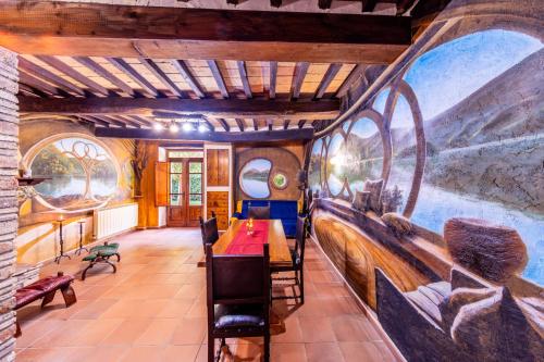 Aradia Casa a Tema Celtico Magico Naturalistico del Casale LaBandita gîte à louer Rancione