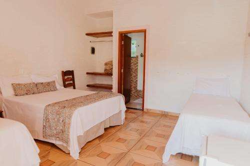 1 double bed, 3 twin beds
