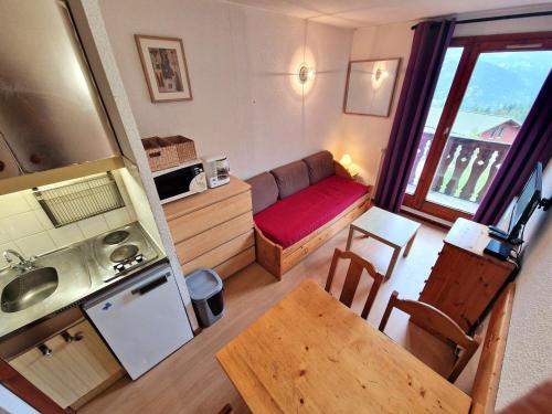 Studio 17m² 3 pers avec balcon - Valfréjus - FR-1-265-261 - Location saisonnière - Modane