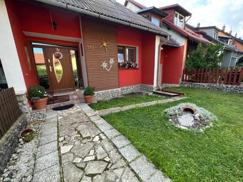 A szálláshely kívülről, Privát Mulík (Privat Mulik) in Felsőerdőfalva
