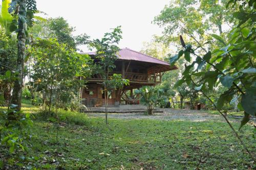 A szálláshely kívülről, Maskani Wasi in Lago Agrio