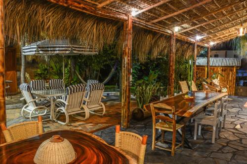 Iekārtas, Jardín Secreto Bungalows (Jardin Secreto Bungalows) in Aquismón