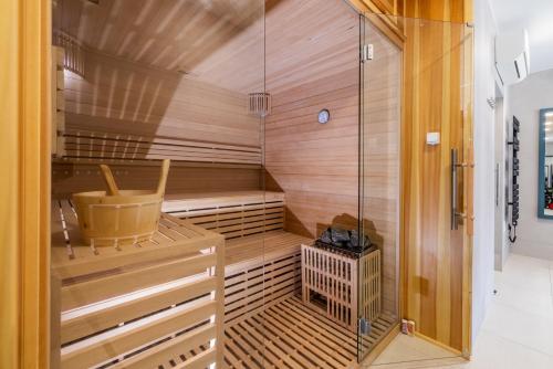 Sauna, Mitosz Apartman in Gyomaendrod