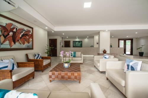大堂, Jatiuca Suites Resort by Slaviero Hoteis in 馬塞約