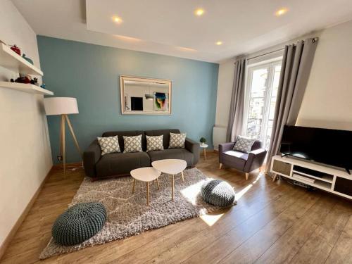 Newly renovated spacious apartment in Montorgeuil area, Paris