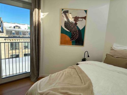 Penthouse-Nordic-Citycenter-Balcony near Rosenborg Slott