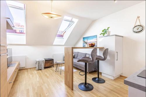Minimalist's Dream - sunny cozy studio in New Town, Praga (foto 6)