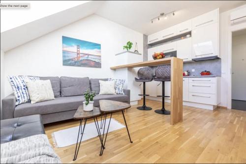 Minimalist's Dream - sunny cozy studio in New Town, Praha