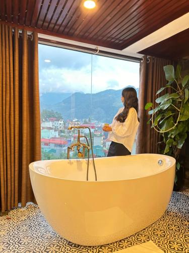 Green Villa Sapa - 온수 욕조