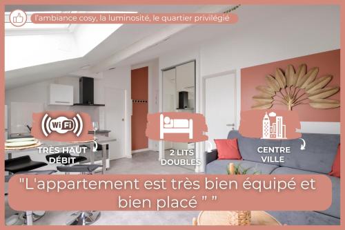 L'Estèque - 4 pers- Hyper Centre-WIFI, Bourg-en-Bresse
