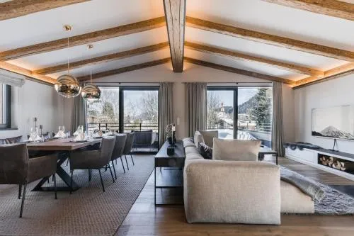 Genießen Sie Bergblick & Sauna im modernen Chalet in Going, Österreich