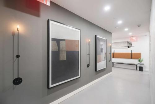 Luxe Studio with Charming Juliet Balcony in New York, USA