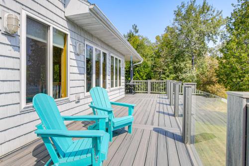 Beach Access on Lake Michigan Sturgeon Bay Home