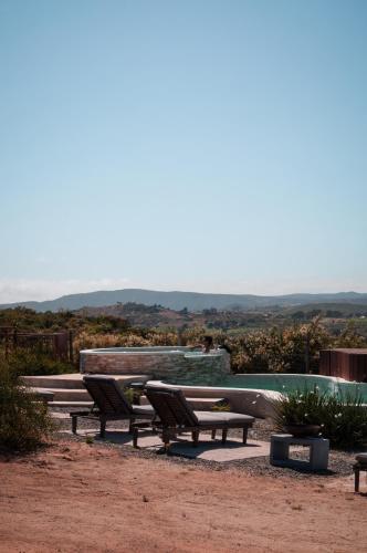 Glamping Valle de Guadalupe with Private Bathrooms by YUMA Resort in San Antonio de las Minas