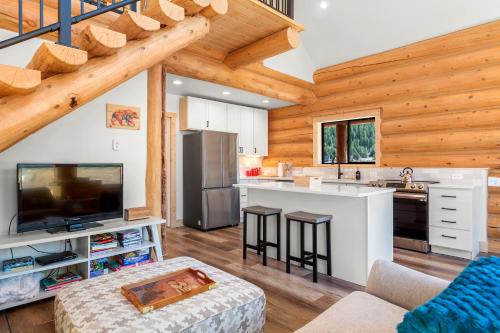 virtuvė, Colorado Log Cabin Near Breckenridge & Fairplay in Blue River