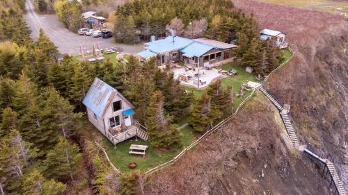 A szálláshely kívülről, Auberge/Chalet Griffon Aventure in Jersey Cove (QC)