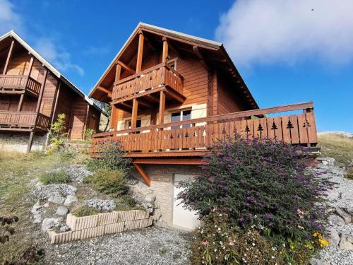 Chalet Aiguilles - Beau chalet récent 8 couchages au cœur de la station de Réallon MAE-8691 gîte à louer Réallon