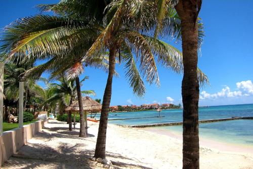 Ground Floor Paradise Garden and Marina View, Pool and Lux in Puerto Aventuras, Mexico