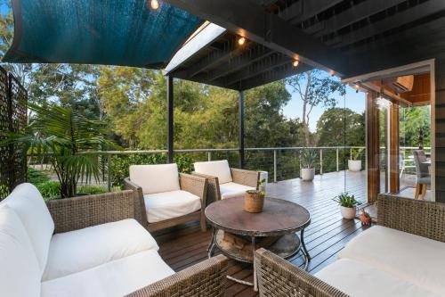 Erkély/terasz, The Pambula Beach House in Pambula
