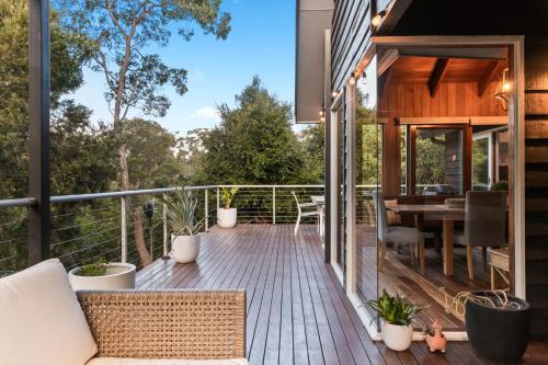 Erkély/terasz, The Pambula Beach House in Pambula