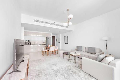 Silkhaus Vacation Homes Marina View 1BDR Private Beach Access, Dubai (foto 2)
