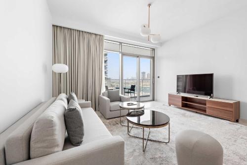 Silkhaus Vacation Homes Marina View 1BDR Private Beach Access, Dubai (foto 3)