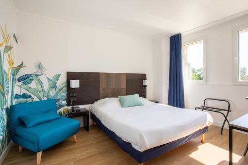 1 double bed
