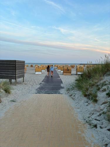 Beach, Quartier Sudstrand - Ferienwohnung mit Meerblick in Sudstrandpromenade