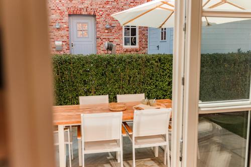 Balkons/terase, Landhaus John in Oldsum