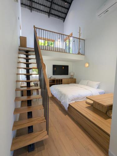 Family Room with Mountain View room in Ikigai Retreat Moc Chau