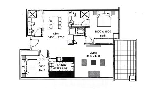 Two-Bedroom Apartment image 1