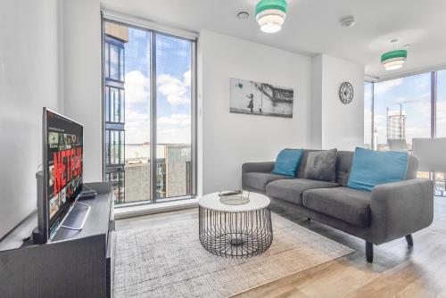 Luxury 2 Bedroom Apartment, On Broad Street!, Birmingham (fotografie 3)