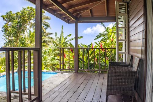 Montete Cottages Hideaway with Private Pool & Stunning Views in Choiseul