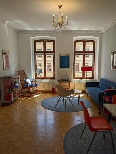 Stilvolle Moderne unter hohen Decken in Görlitz, Deutschland