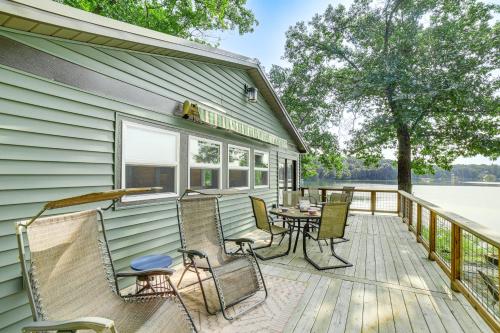 Private Island Home in Belding with Dock and Grill! Private Island Home in Belding with Dock and Grill!