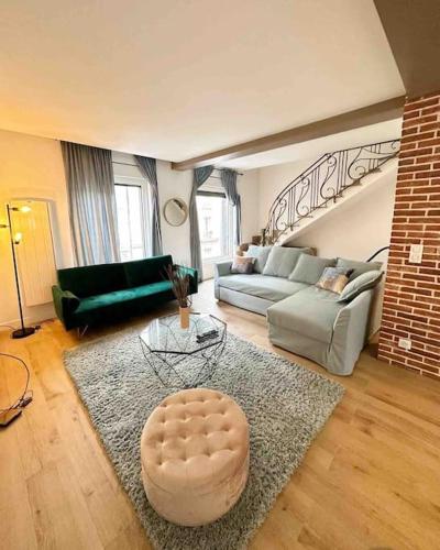 Extraordinary duplex apartment in Paris Montreuil - Location saisonnière - Montreuil