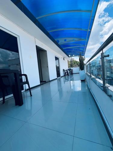 ระเบียง/ชานเรือน, Hotel Bucarica Plaza near สนามบินนานาชาติปาโลเนโกร