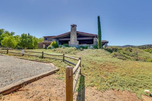 Valley Center Studio on Vineyard with Mountain View