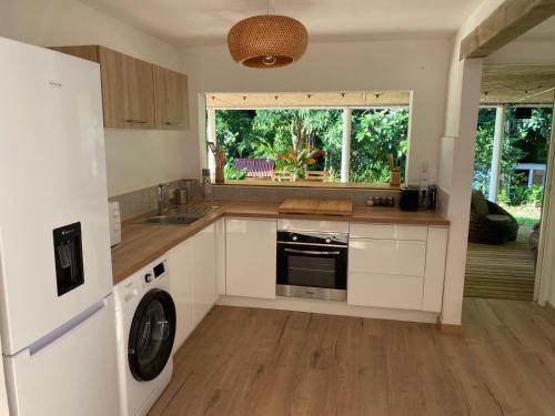 Dapur, Villa Coco Caraïbes (Villa Coco Caraibes) in Deshaies