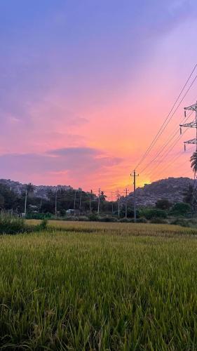 Blue Sky Cottages Hampi in Sanapur