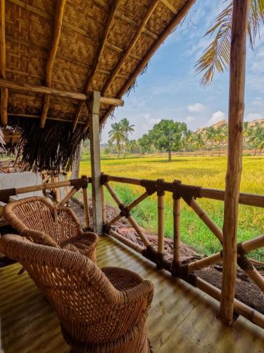 Blue Sky Cottages Hampi in Sanapur