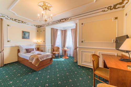 Hotel Bajkal in Frantiskovy Lazne városközpont