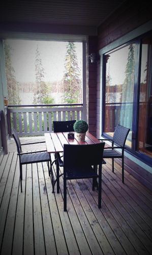 Erkély/terasz, Rautjärvi Cottage (Rautjarvi Cottage) in Rautalahti