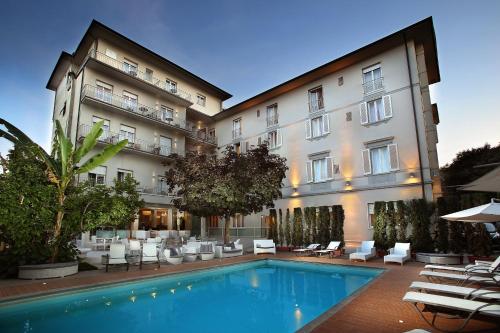 Terraza/balcón, Hotel Manzoni Wellness&Spa in Montecatini Terme
