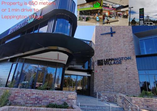 Pogled, m² 4 spavaća soba, 2 privatna kupaonica Kuća u Jugozapadni Sydney
 (Leppington Two-Level 4Br near Village & Woolworths) in Jugozapadni Sydney