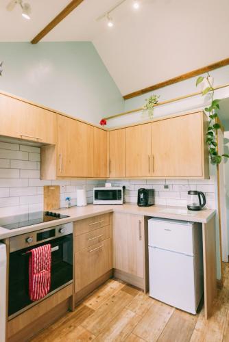 virtuve, New Inn Lodge in Scarning