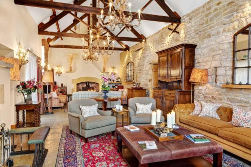 Koplietošanas atpūtas telpa ar TV, West Acre Lodge in Boltby